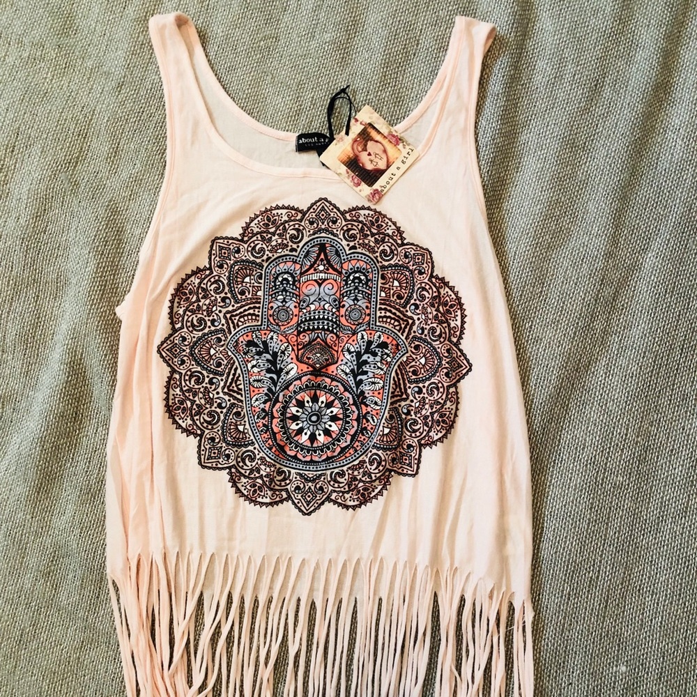 About a Girl tank top
